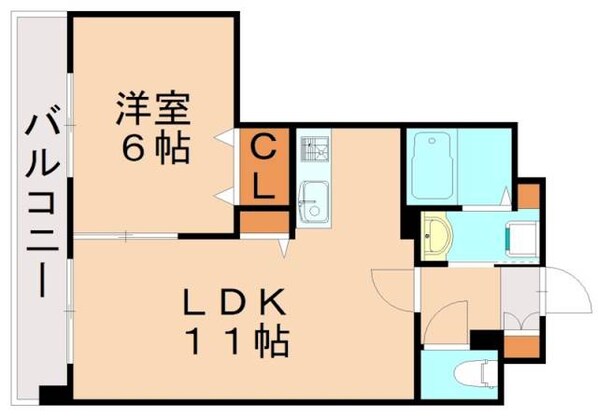 折尾駅 徒歩42分 5階の物件間取画像